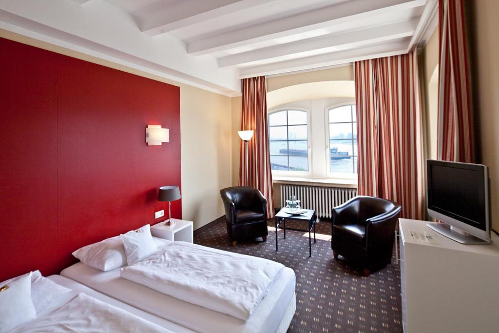 Hotel Schnellenburg Düsseldorf Pokoj fotografie